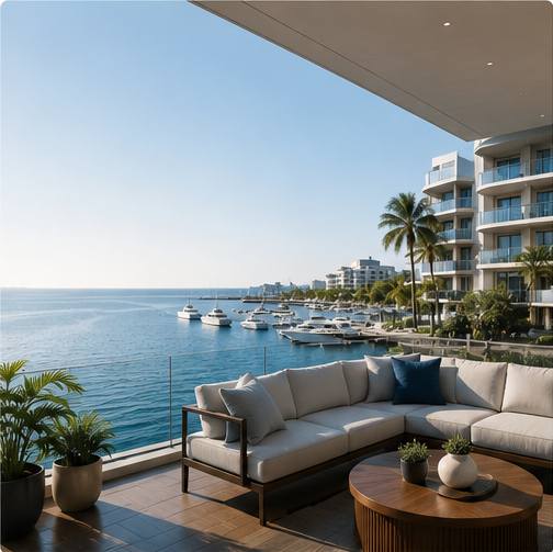 Waterfront vacation property operations